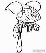 Dexter Coloring Laboratory Pages Characters Drawings Cartoon Cartoons  sketch template