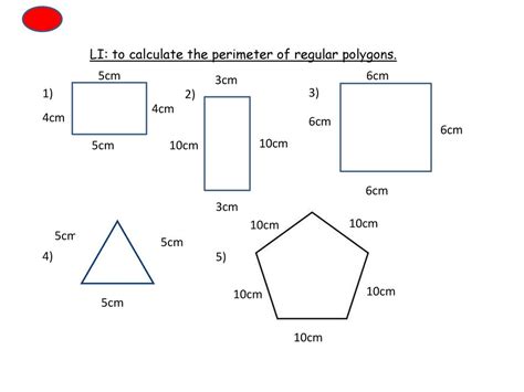 Perimeter Of A Regular Polygon