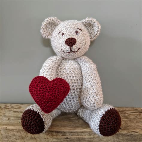 Free Teddy Bear Crochet Pattern — Knit Paint Sew