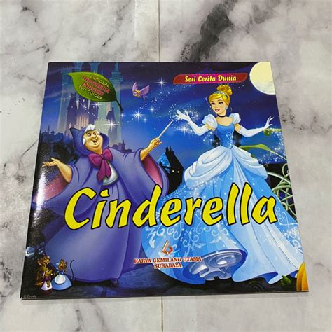 Jual Cinderella disney princess buku cerita anak bahasa inggris ...