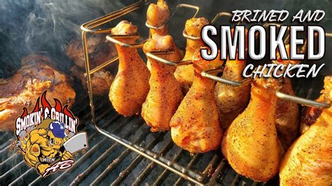 Brined and Smoked Chicken - Pit Boss Pellet Smoker - YouTube