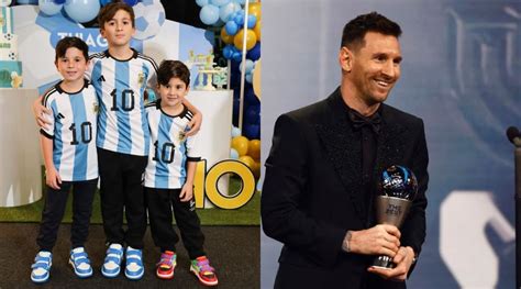 ‘Thiago Mateo and Ciro, I love you…… now go to bed!’ Lionel Messi’s goodnight message to sons ...