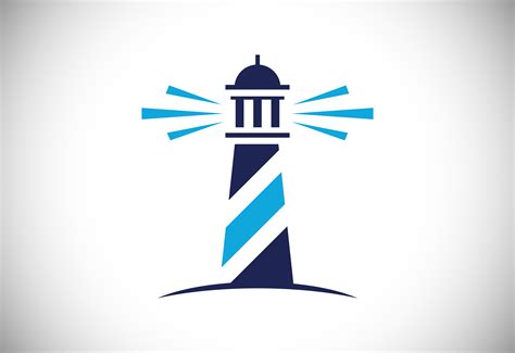 Lighthouse Logo Design Vector. Graphic by makhondesign · Creative Fabrica