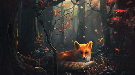 1920x1080 Fox Art Laptop Full HD 1080P HD 4k Wallpapers, Images ...