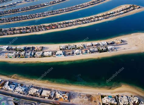 The Palm island in Dubai aerial view - Stock Photo , #sponsored, #Dubai ...