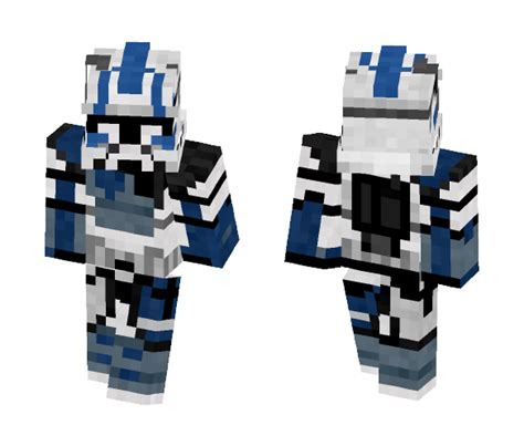 Download Echo ARC-1409 clone trooper Minecraft Skin for Free ...