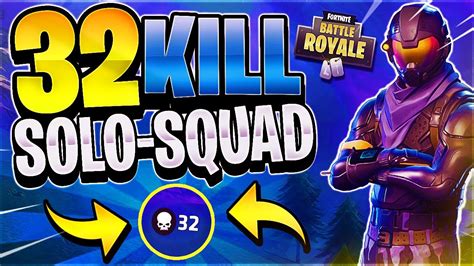 WORLD RECORD ATTEMPT! 32 KILL SOLO-SQUAD (Fortnite Battle Royale) - YouTube