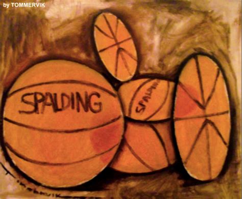 basketballs painting by TOMMERVIK on DeviantArt