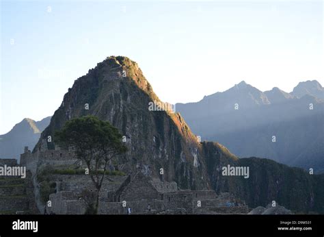 Sunrise at Machu Picchu, Peru Stock Photo - Alamy