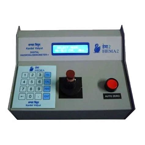 Digital Hemoglobinometer (Hema 2), Hospital, Rs 11000 /piece | ID: 3993807248