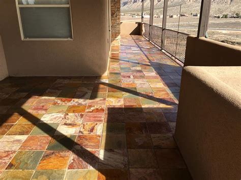 Slate Patio Restoration - Hurricane, Utah