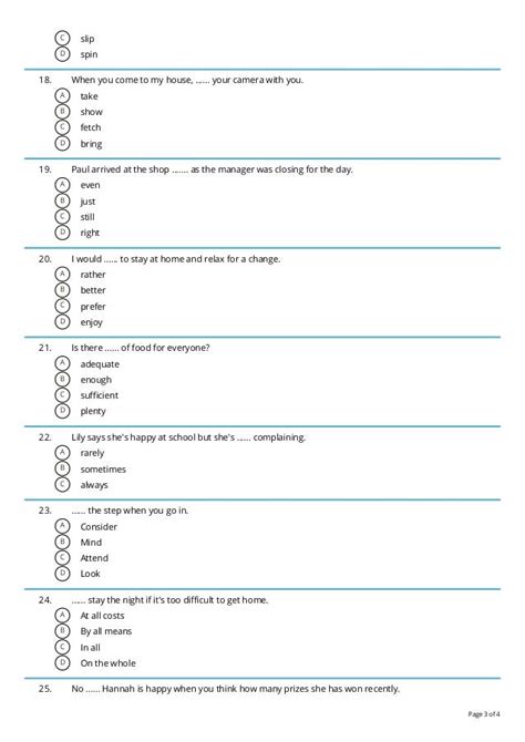 English Level Test