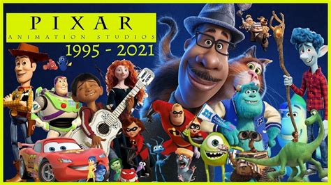 Evolution of Pixar Animation Studios (1995 - 2021) - YouTube Animation Studios, Animation Film ...