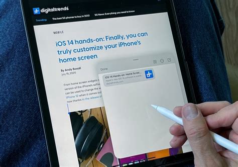 Does the Apple iPad (2022) work with the Apple Pencil? | Digital Trends