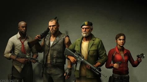 The L4D Survivors (SFM) by OfficerSchmidtFTW on DeviantArt