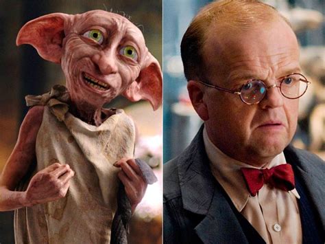 Toby Jones es la voz de Dobby - 'Harry Potter': Así cambian los actores de la saga cuando salen ...