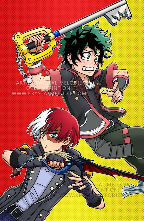 [Media] My Kingdom Hearts/My Hero Academia Crossover Fanart! : r ...