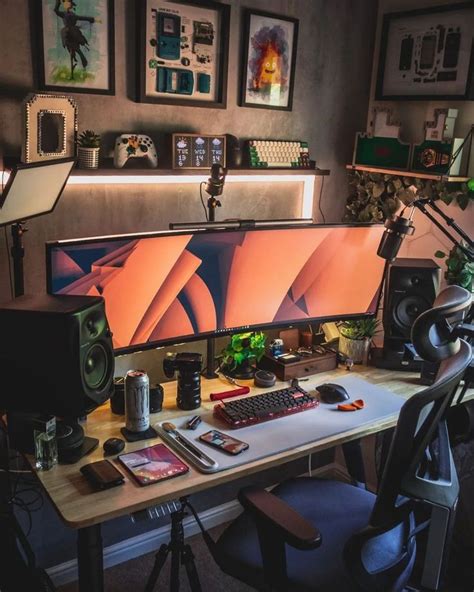 50 aesthetic home office setup design 2023 // inspiration home offices #decorlife #homeoffices # ...
