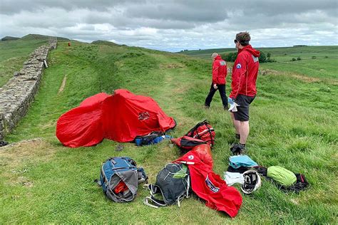 grough — Injured Hadrian's Wall walker among three callouts for Northumberland teams