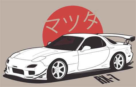 Mazda RX-7 by erithdorPL.deviantart.com on @DeviantArt | Rx 7, Cómo ...