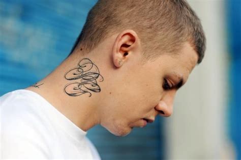 Neck Name Tattoo Ideas | Side neck tattoo, Name tattoos on neck, Neck tattoo