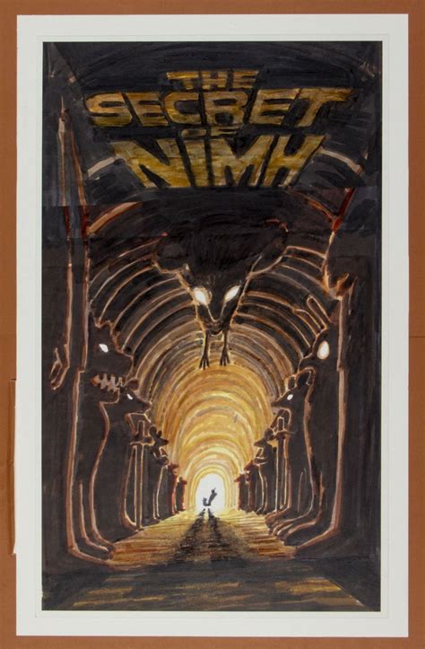 "The Secret of NIMH" Original Poster Concept.