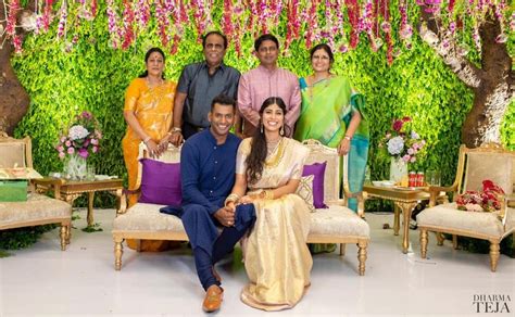 Vishal and Anisha Alla Reddy Engagement – South India Fashion