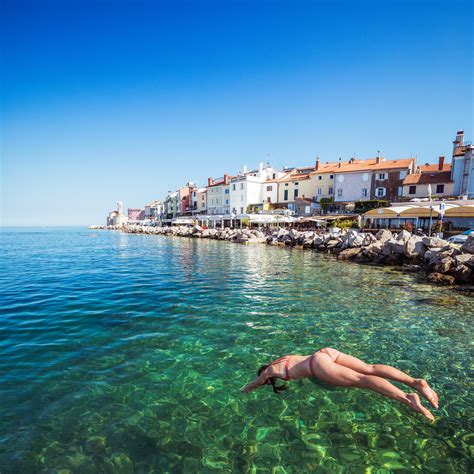 The Temperature Of The Adriatic Sea And Lake Bled Is Already Nice Enough For Many Bathers ...