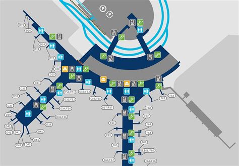 Toronto Airport Map Terminal 3 & 1 | Pearson Airport Maps | Pearson Airport