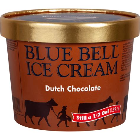 Blue Bell Dutch Chocolate Ice Cream - Shop Ice Cream at H-E-B