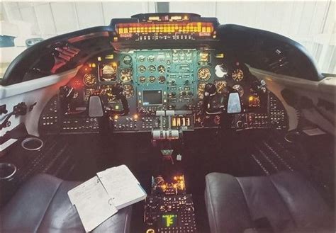 Learjet Cockpit Poster