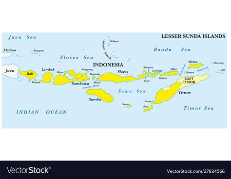 Lesser Sunda Islands Map