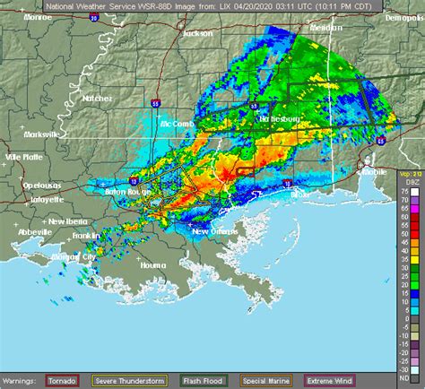 Interactive Hail Maps - Hail Map for Slidell, LA