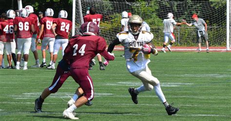 Clarkstown South hosted Harrison, Fox Lane and Nyack in a scrimmage