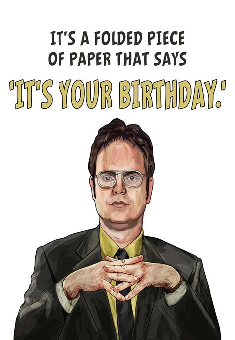 The Office Printable Birthday Cards — PRINTBIRTHDAY.CARDS