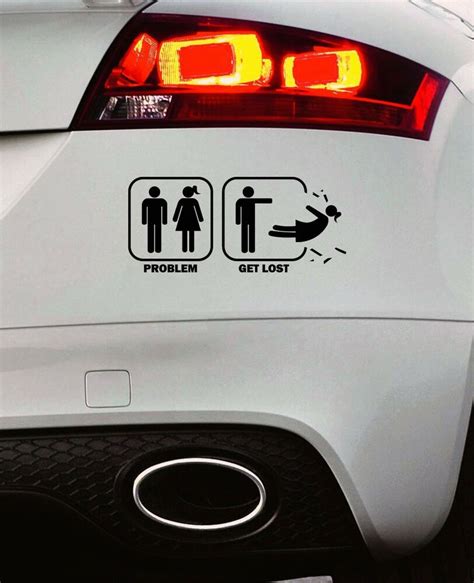 Funny Bumper Stickers Car Decals 40 - RVtruckCAR | Funny car bumper stickers, Car stickers funny ...