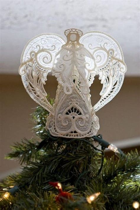 Angel Christmas Tree Ornaments | Diy christmas angel tree topper ...