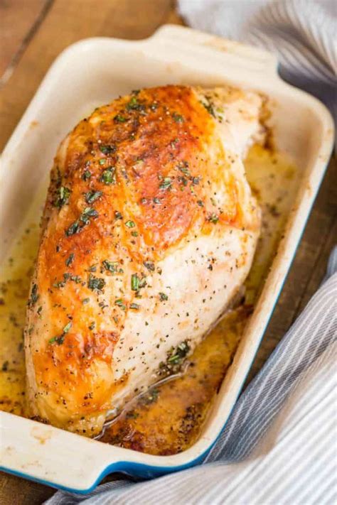 Roasted Turkey Breast Recipe [+VIDEO] - Dinner, then Dessert