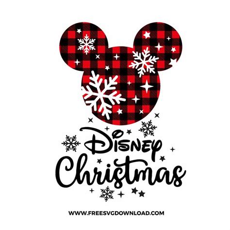 Disney Christmas Mickey SVG & PNG free cut files | Free SVG Download