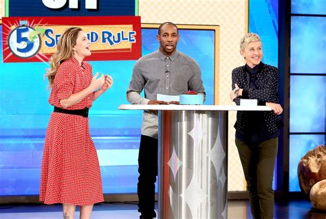 Drew Barrymore, Ellen DeGeneres Fail at the 5-Second Rule Game | Us Weekly