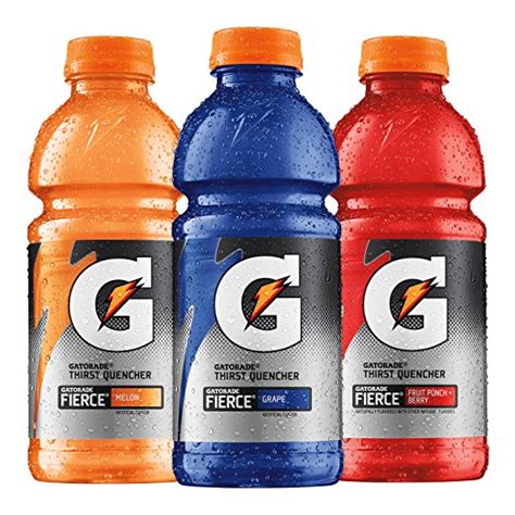 Amazon: Gatorade Fierce Thirst Quencher Variety Pack, 20 Ounce Bottles ...