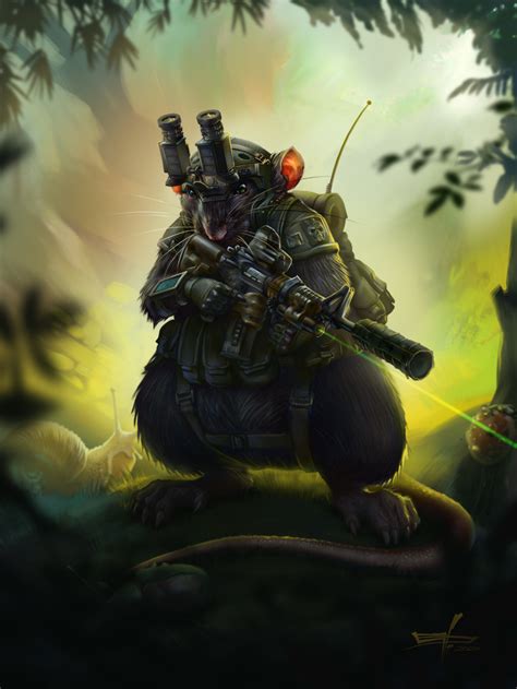 ArtStation - Combat RAT, Evgeniy Nesterenko Character Portraits ...