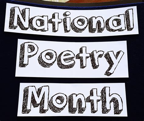 Celebrating National Poetry Month • TechNotes Blog