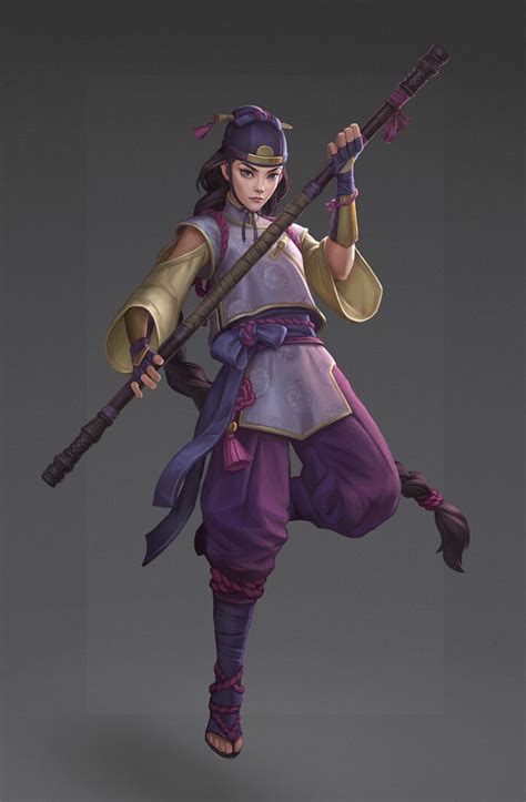 Wuxia fighter, Elena Ootkina