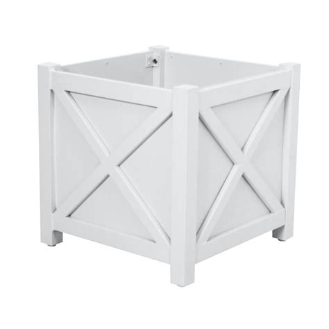 Haven White Planter Box | Eureka Furniture