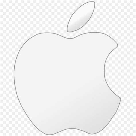 White Apple Logo No Background