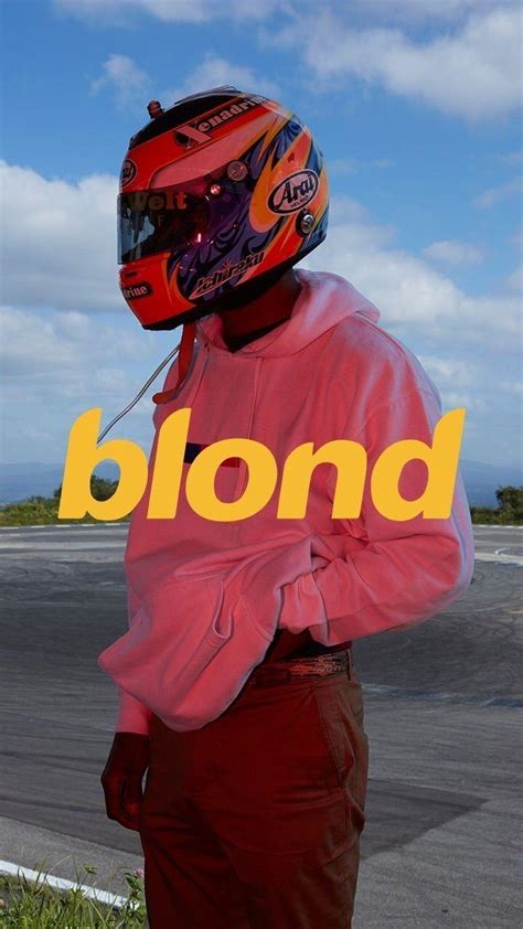 Blond Frank Ocean Phone Wallpaper