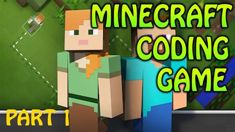 MINECRAFT CODING GAME! - Part 1 - YouTube