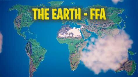 THE EARTH - FFA 🌍 [ wig ] – Fortnite Creative Map Code