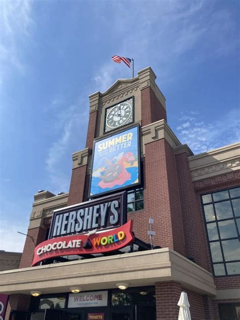 Visit The Amazing Hershey Park Chocolate World And Go On A Hershey Factory Tour! – Planning Away ...